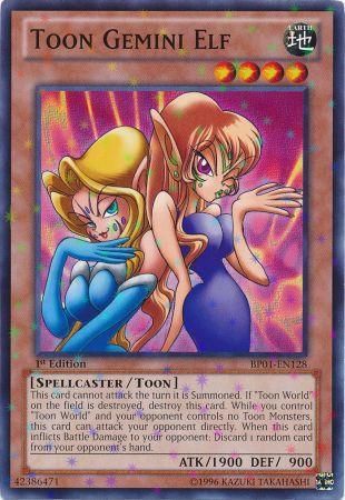 Toon Gemini Elf [BP01-EN128] Starfoil Rare | Pegasus Games WI