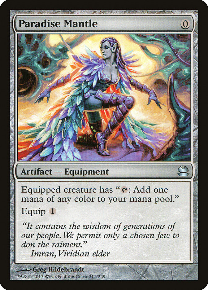 Paradise Mantle [Modern Masters] | Pegasus Games WI