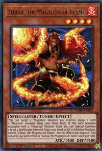 Zoroa, the Magistus of Flame [GEIM-EN002] Ultra Rare | Pegasus Games WI