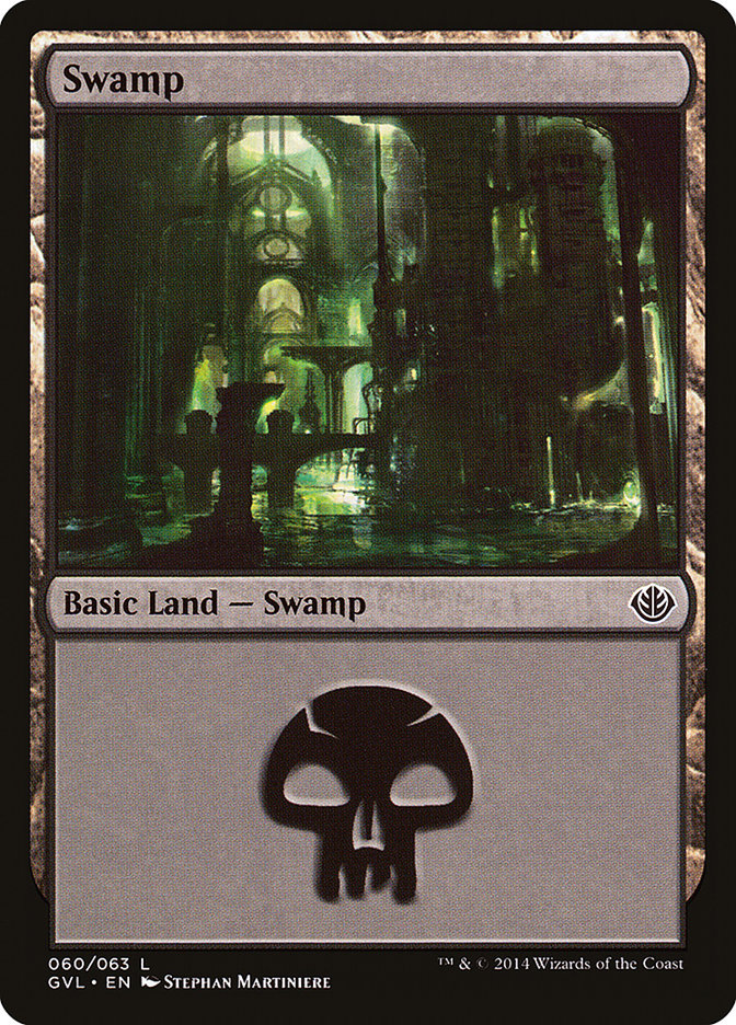 Swamp (60) (Garruk vs. Liliana) [Duel Decks Anthology] | Pegasus Games WI