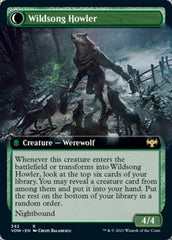 Howlpack Piper // Wildsong Howler (Extended Art) [Innistrad: Crimson Vow] | Pegasus Games WI