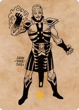 Jon Irenicus, Shattered One Art Card (67) (Gold-Stamped) [Commander Legends: Battle for Baldur's Gate Art Series] | Pegasus Games WI