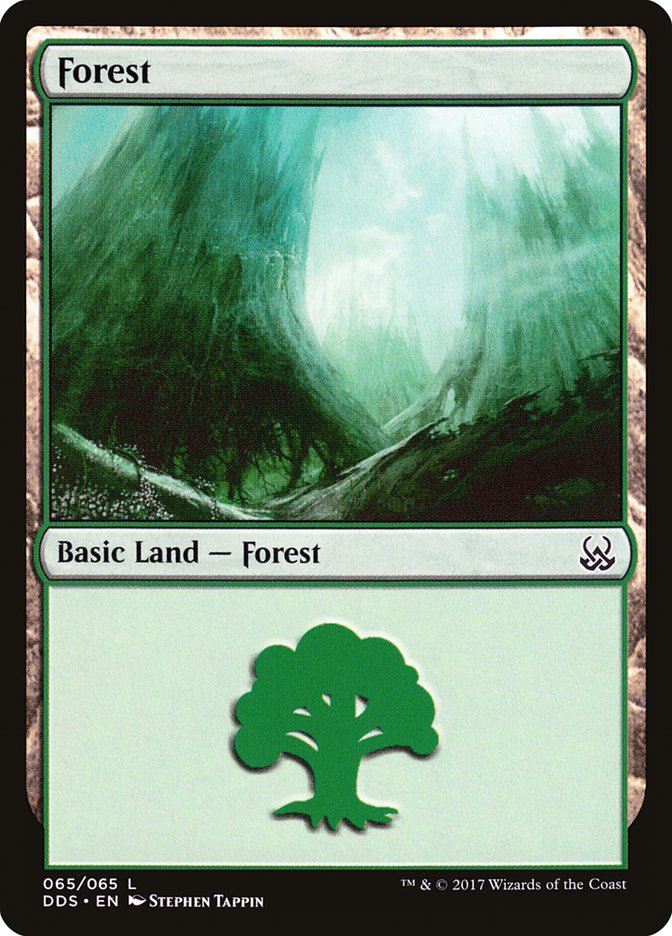 Forest (65) [Duel Decks: Mind vs. Might] | Pegasus Games WI