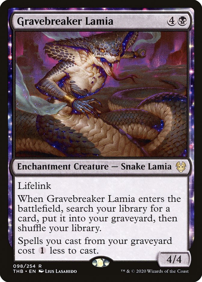 Gravebreaker Lamia [Theros Beyond Death] | Pegasus Games WI