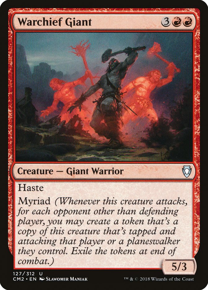 Warchief Giant [Commander Anthology Volume II] | Pegasus Games WI