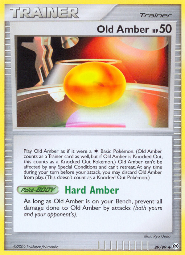 Old Amber (89/99) [Platinum: Arceus] | Pegasus Games WI