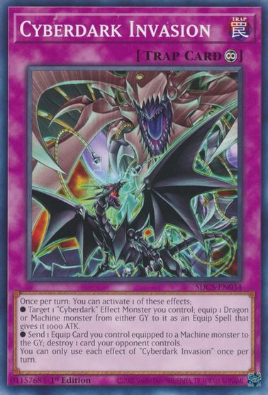 Cyberdark Invasion [SDCS-EN034] Common | Pegasus Games WI