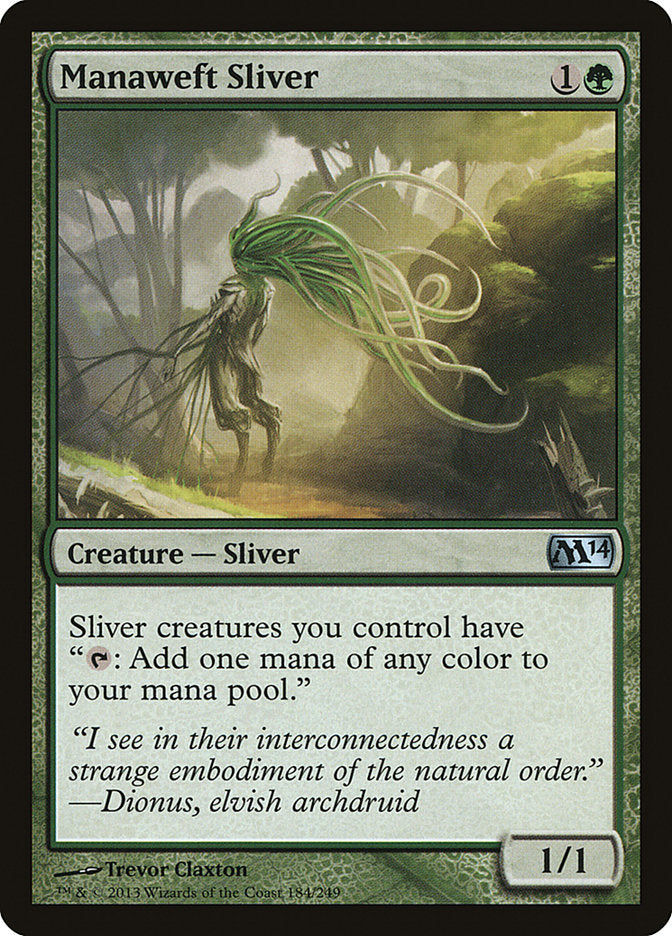 Manaweft Sliver [Magic 2014] | Pegasus Games WI