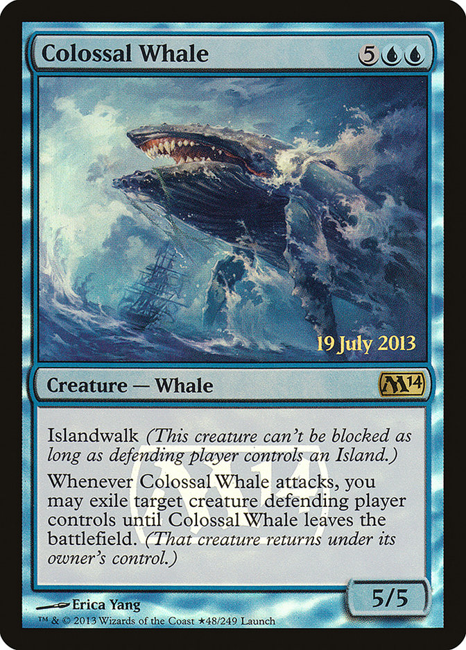 Colossal Whale [Magic 2014 Prerelease Promos] | Pegasus Games WI