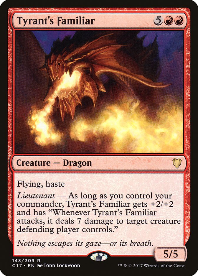 Tyrant's Familiar [Commander 2017] | Pegasus Games WI