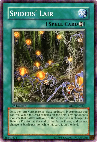 Spiders' Lair [ABPF-EN054] Common | Pegasus Games WI