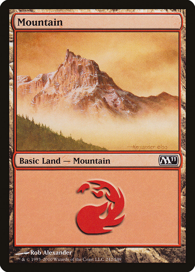 Mountain (242) [Magic 2011] | Pegasus Games WI