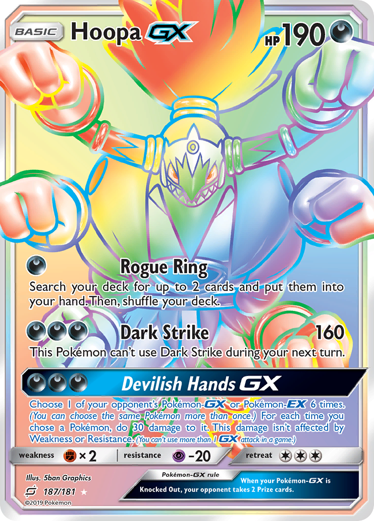 Hoopa GX (187/181) [Sun & Moon: Team Up] | Pegasus Games WI