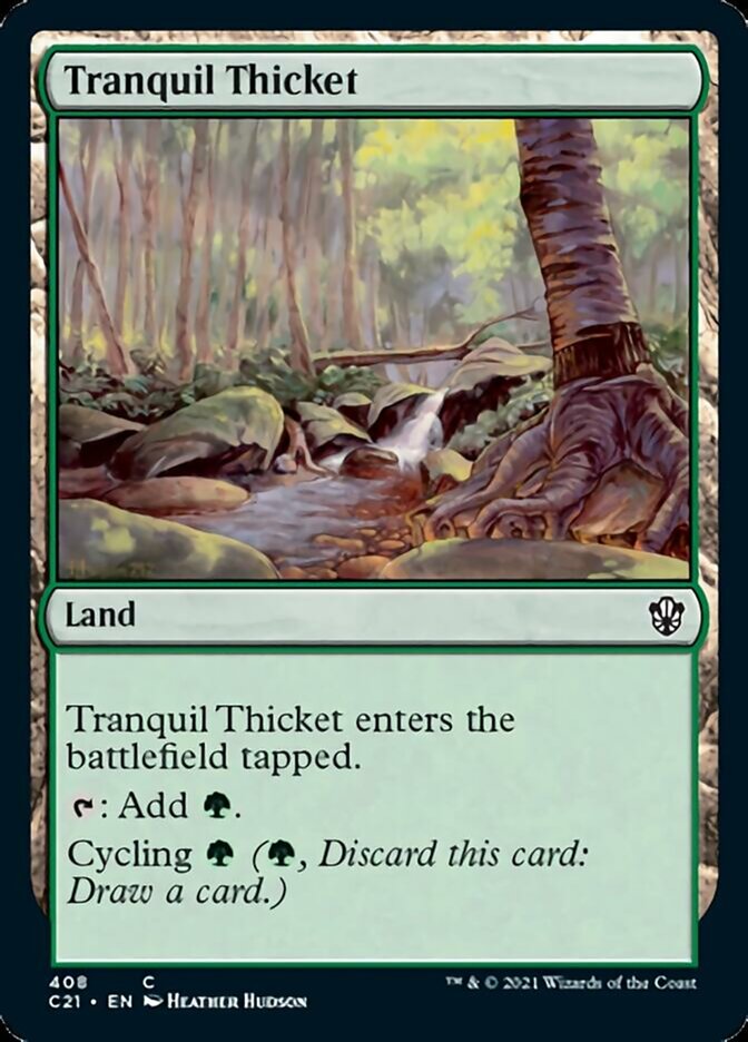 Tranquil Thicket [Commander 2021] | Pegasus Games WI