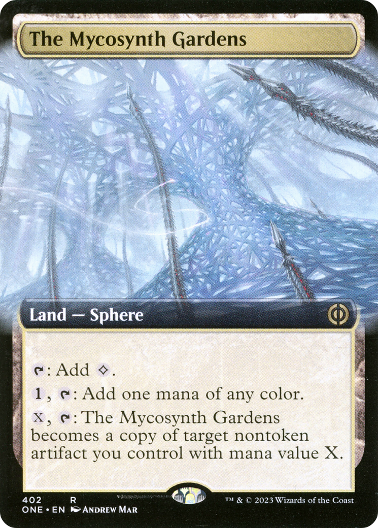 The Mycosynth Gardens (Extended Art) [Phyrexia: All Will Be One] | Pegasus Games WI