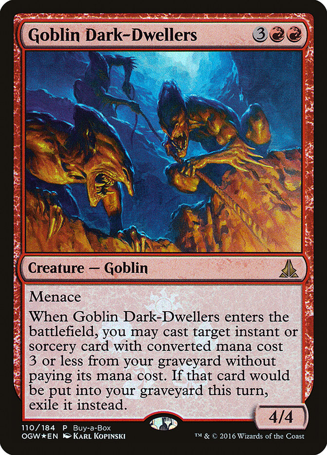 Goblin Dark-Dwellers (Buy-A-Box) [Oath of the Gatewatch Promos] | Pegasus Games WI