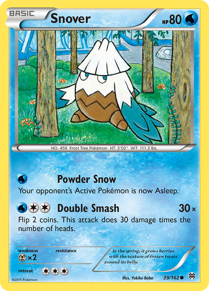 Snover (39/162) [XY: BREAKthrough] | Pegasus Games WI