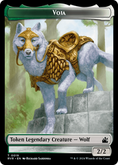 Goblin (0008) // Voja Double-Sided Token [Ravnica Remastered Tokens] | Pegasus Games WI