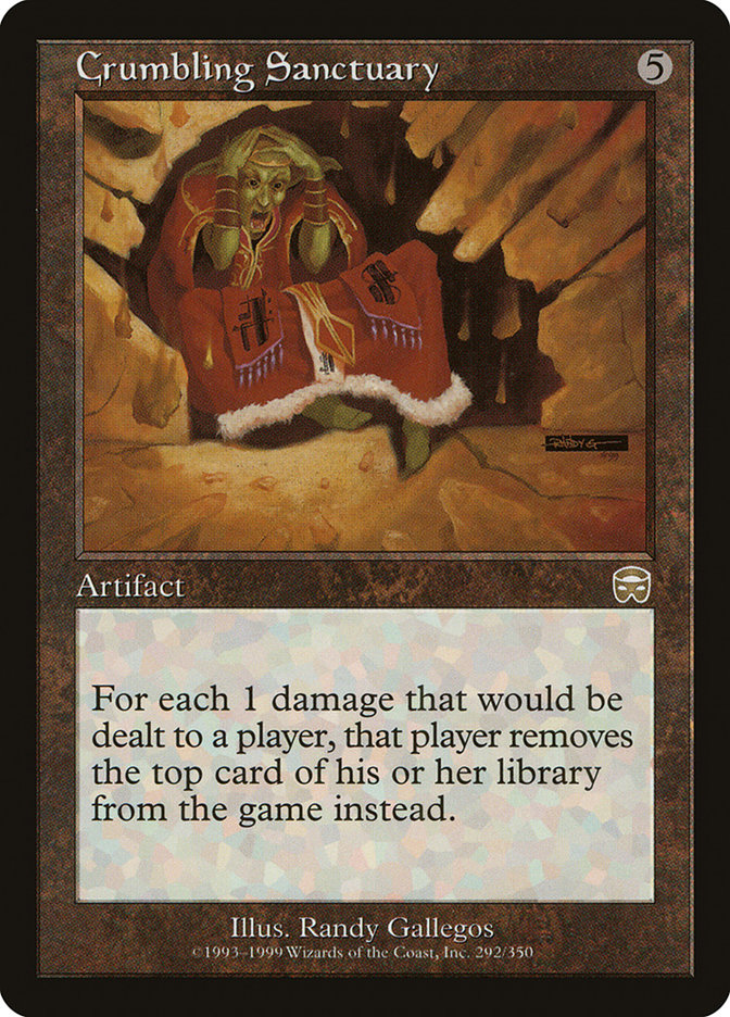 Crumbling Sanctuary [Mercadian Masques] | Pegasus Games WI