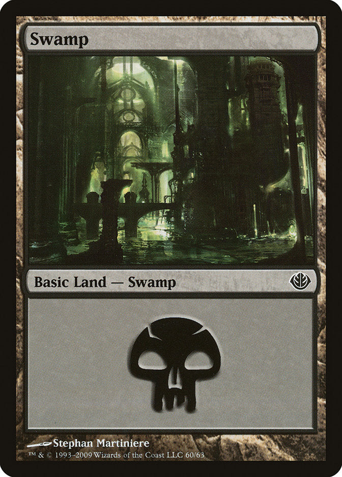 Swamp (60) [Duel Decks: Garruk vs. Liliana] | Pegasus Games WI