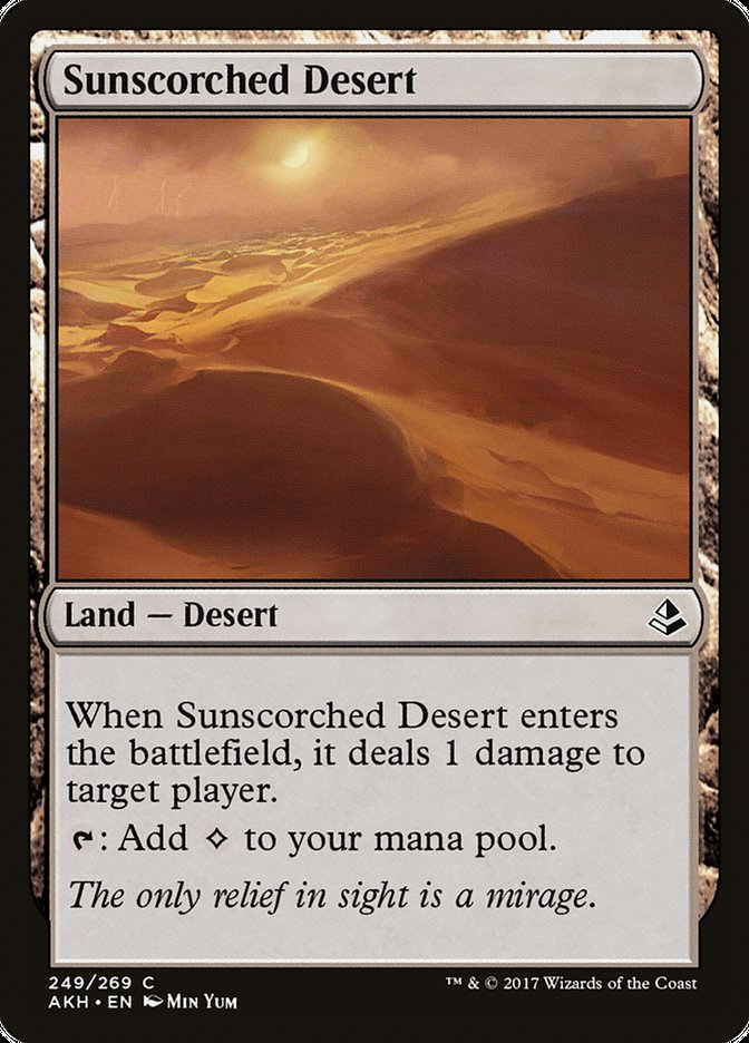Sunscorched Desert [Amonkhet] | Pegasus Games WI