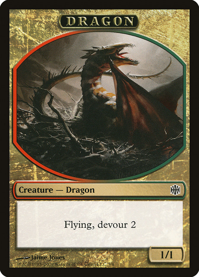 Dragon Token [Alara Reborn Tokens] | Pegasus Games WI