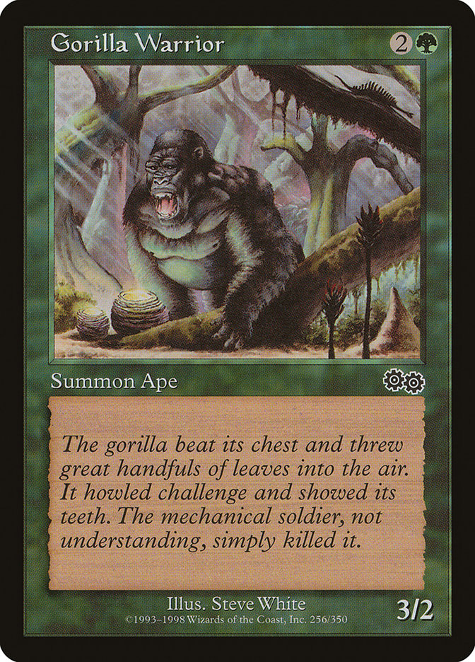 Gorilla Warrior [Urza's Saga] | Pegasus Games WI