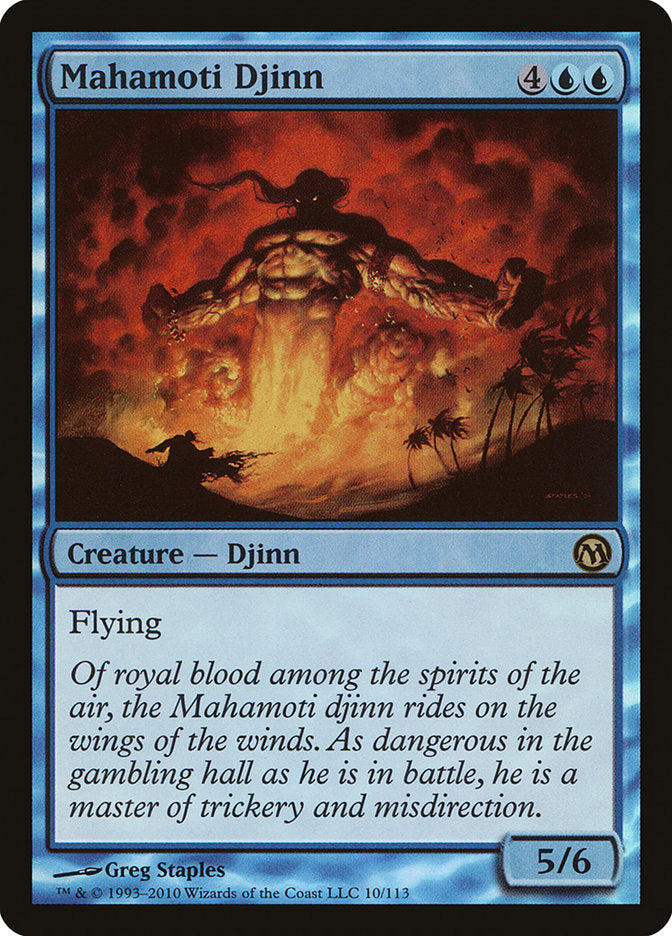Mahamoti Djinn [Duels of the Planeswalkers] | Pegasus Games WI