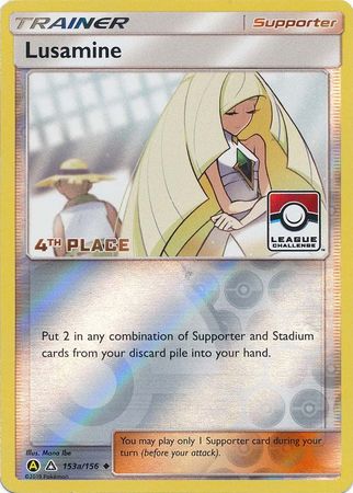 Lusamine (153a/156) (League Challenge Alt Art 4th Place) [Sun & Moon: Ultra Prism] | Pegasus Games WI