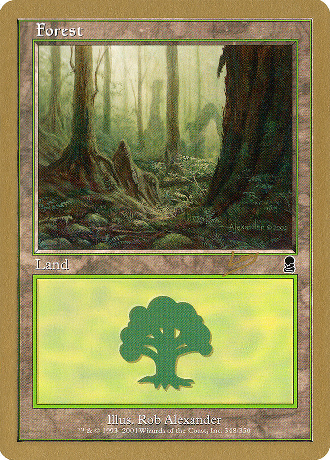 Forest (rl348) (Raphael Levy) [World Championship Decks 2002] | Pegasus Games WI