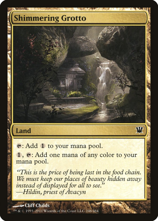 Shimmering Grotto [Innistrad] | Pegasus Games WI