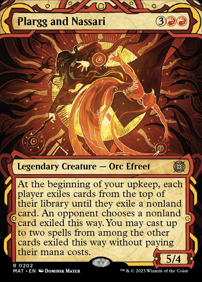 Plargg and Nassari (Showcase Halo Foil) [March of the Machine: The Aftermath] | Pegasus Games WI