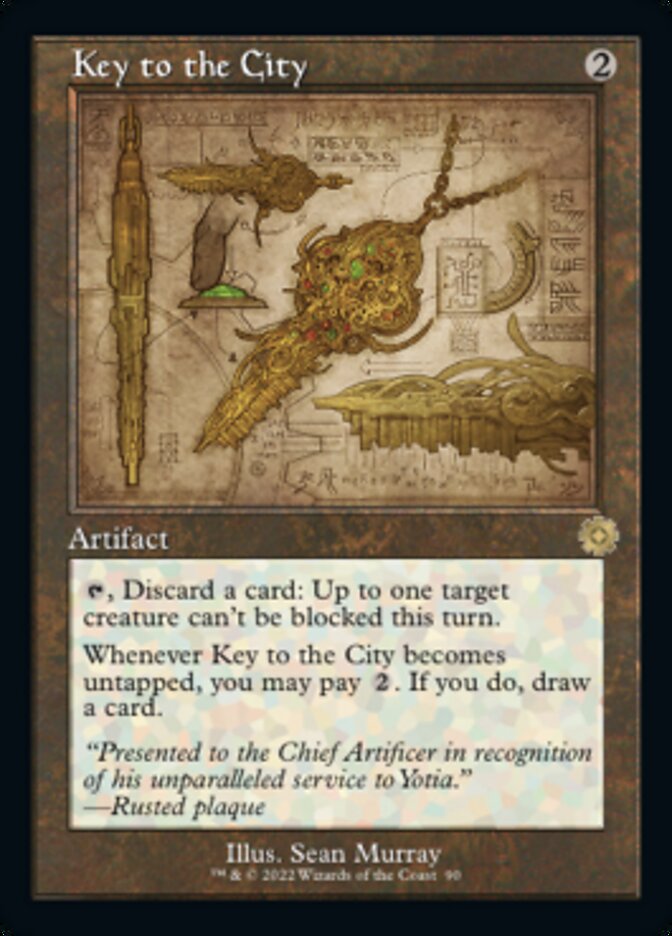 Key to the City (Retro Schematic) [The Brothers' War Retro Artifacts] | Pegasus Games WI