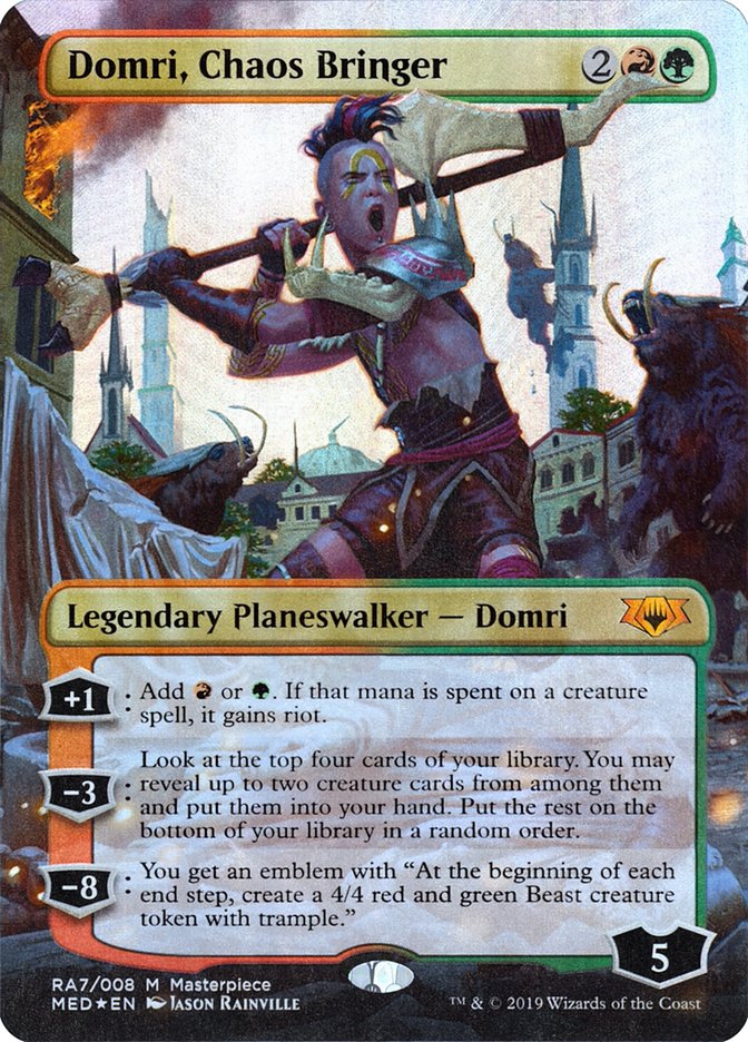 Domri, Chaos Bringer [Mythic Edition] | Pegasus Games WI