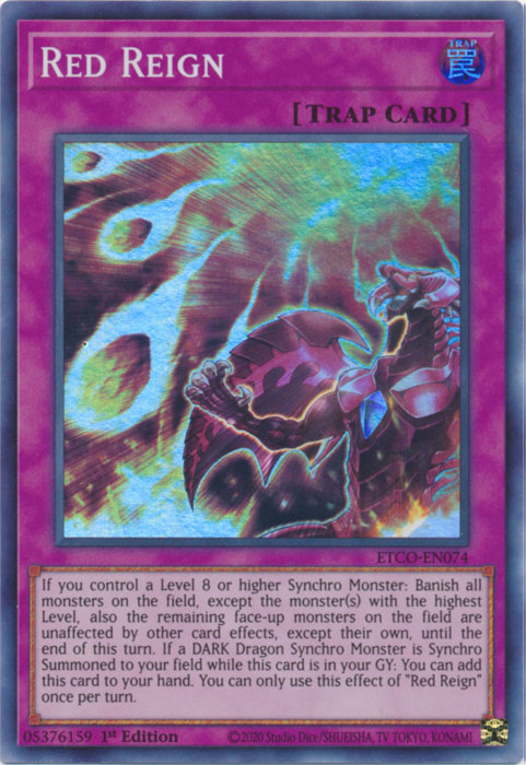Red Reign [ETCO-EN074] Super Rare | Pegasus Games WI