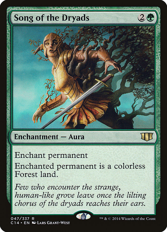 Song of the Dryads [Commander 2014] | Pegasus Games WI