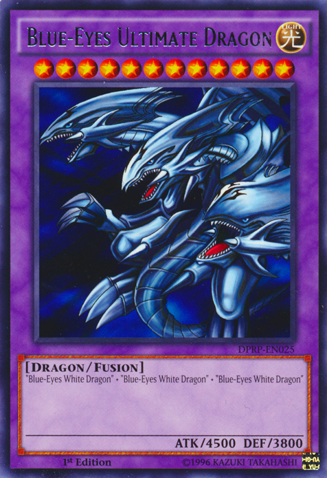 Blue-Eyes Ultimate Dragon [DPRP-EN025] Rare | Pegasus Games WI