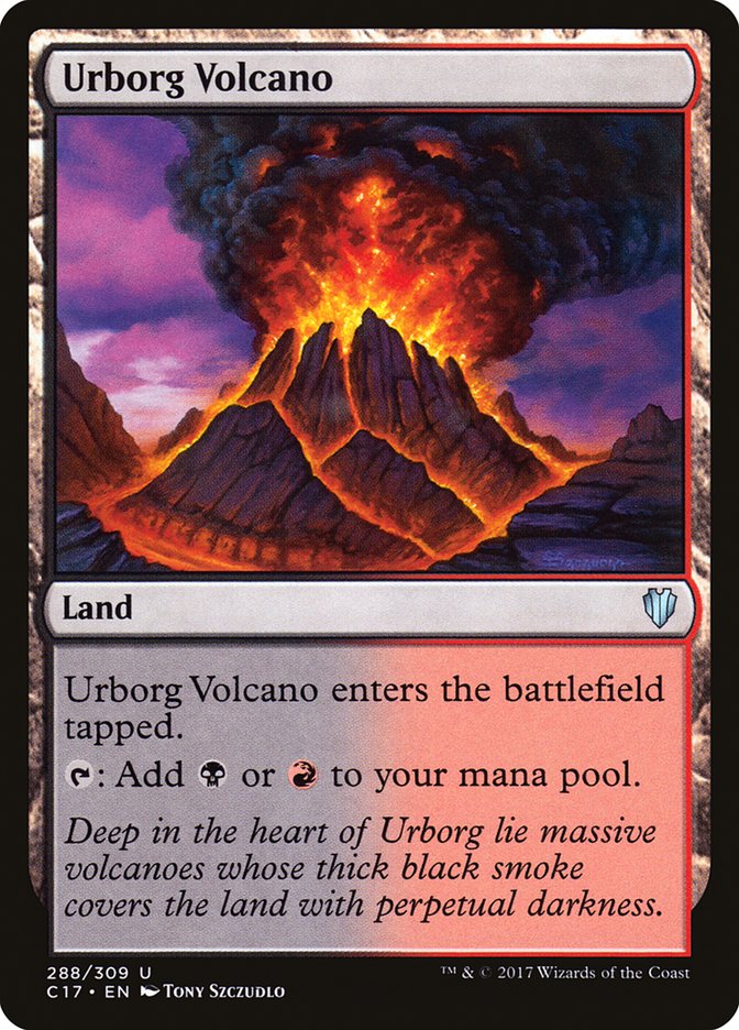 Urborg Volcano [Commander 2017] | Pegasus Games WI