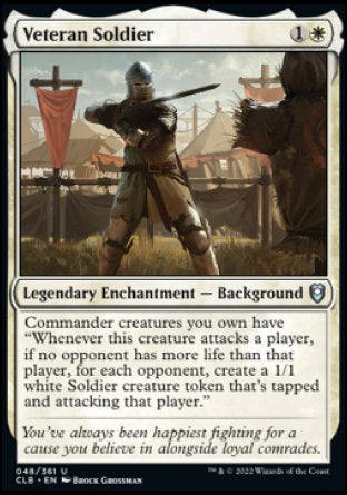 Veteran Soldier [Commander Legends: Battle for Baldur's Gate] | Pegasus Games WI