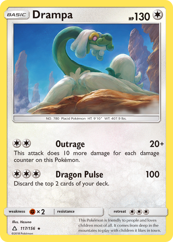 Drampa (117/156) [Sun & Moon: Ultra Prism] | Pegasus Games WI