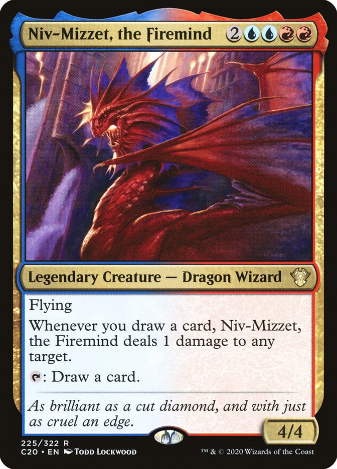 Niv-Mizzet, the Firemind [Commander 2020] | Pegasus Games WI