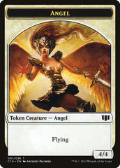 Angel // Cat Double-Sided Token [Commander 2014 Tokens] | Pegasus Games WI