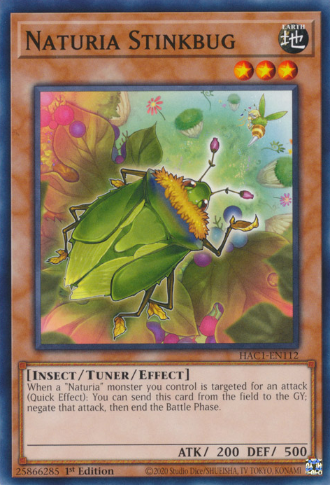 Naturia Stinkbug [HAC1-EN112] Common | Pegasus Games WI