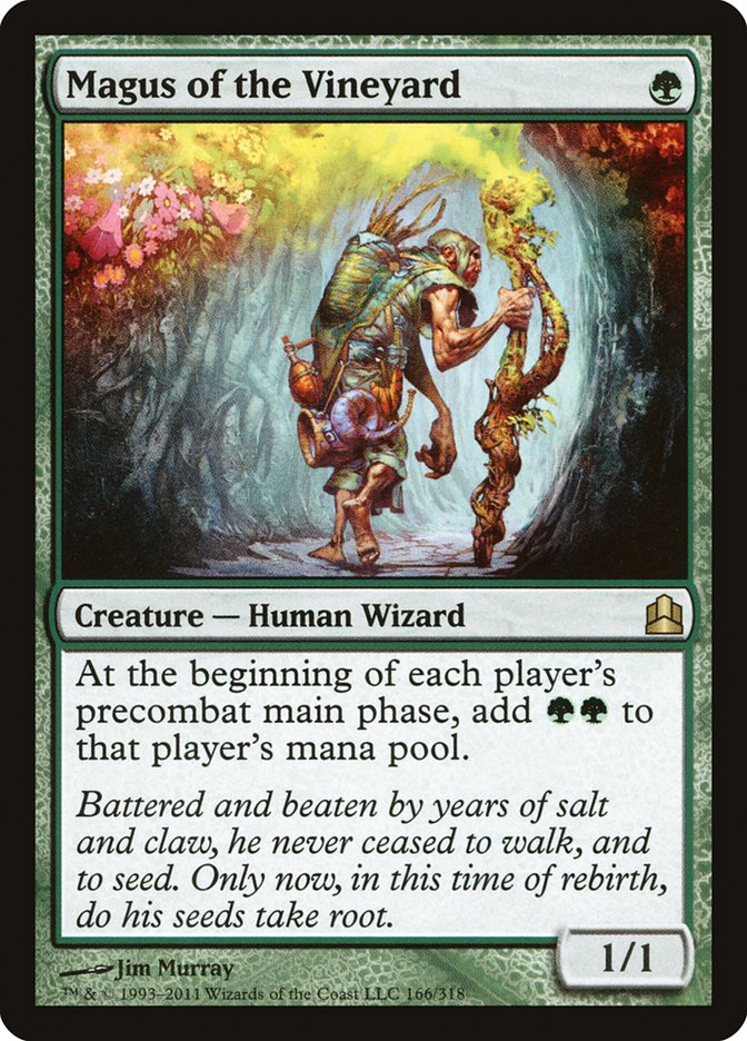 Magus of the Vineyard [Commander 2011] | Pegasus Games WI