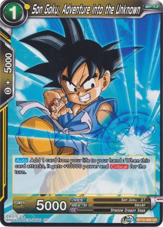 Son Goku, Adventure into the Unknown (BT10-099) [Rise of the Unison Warrior 2nd Edition] | Pegasus Games WI
