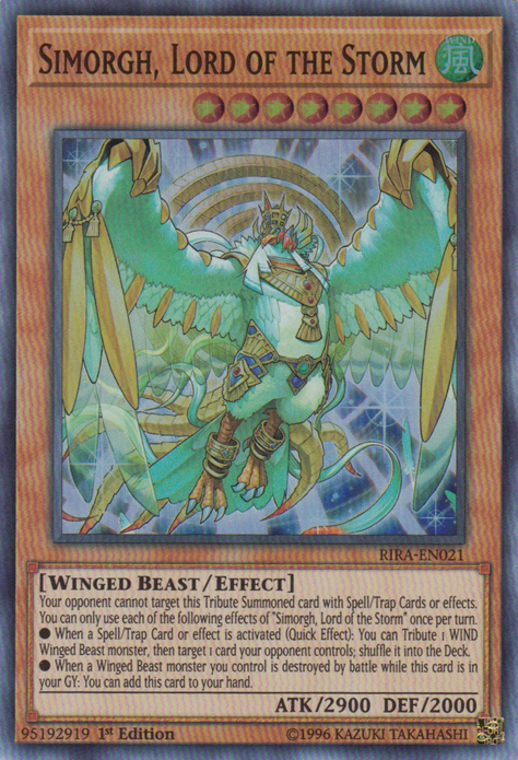 Simorgh, Lord of the Storm [RIRA-EN021] Super Rare | Pegasus Games WI