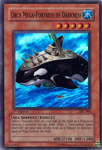 Orca Mega-Fortress of Darkness [IOC-084] Super Rare | Pegasus Games WI