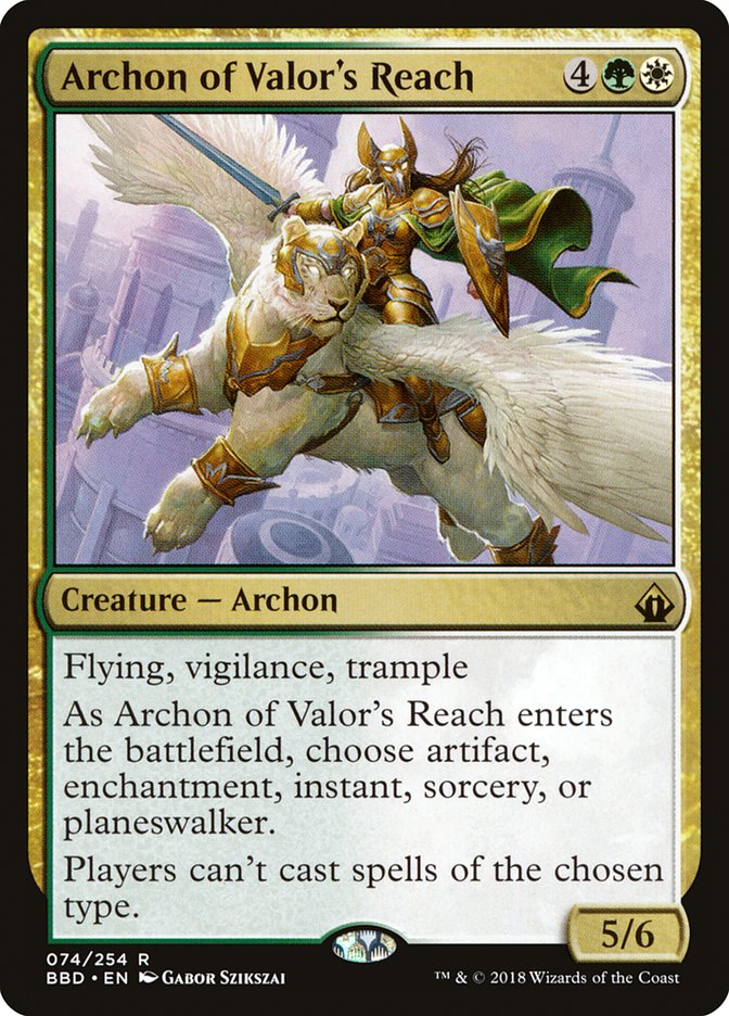 Archon of Valor's Reach [Battlebond] | Pegasus Games WI