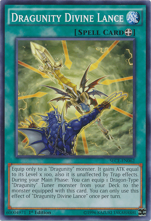 Dragunity Divine Lance [SECE-EN062] Common | Pegasus Games WI