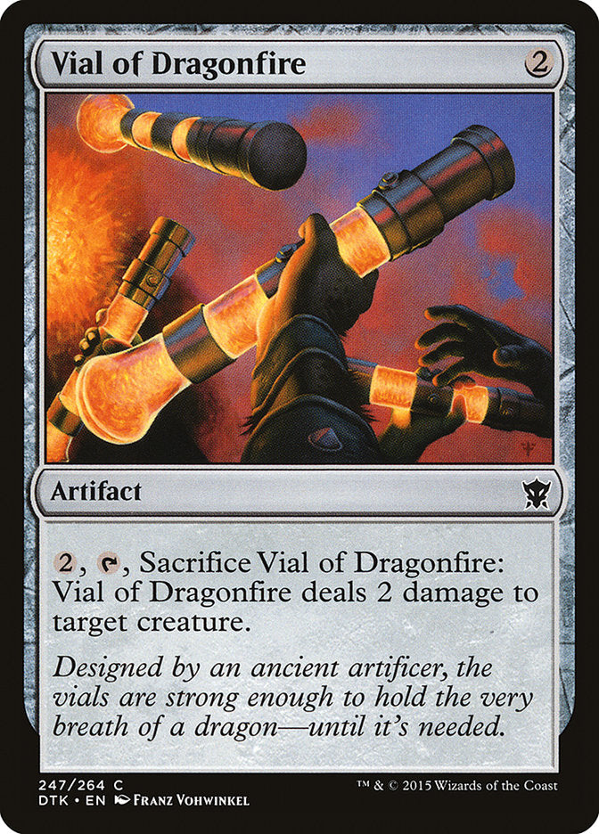 Vial of Dragonfire [Dragons of Tarkir] | Pegasus Games WI